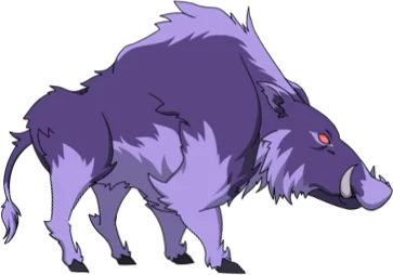 Giant Dark Boar