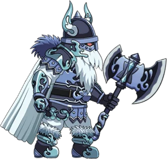Aqua Dwarf Warrior