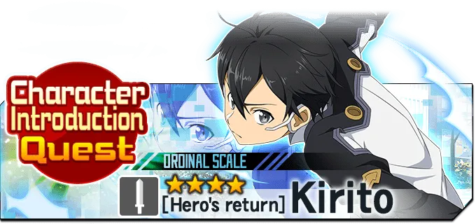 [Hero's return] Kirito