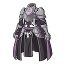 Silver-Gray Knight's Armor