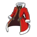 Feathered Christmas Coat +1