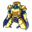 Golden Yellow Knight Armor