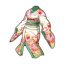 Winter Peony Furisode