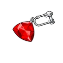 Ruby Earring