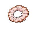Rouge Hair Scrunchie