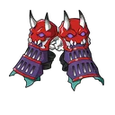 Demon Face Pauldrons