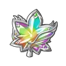 Colored Leaf Hacking Crystal