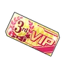 3rd Anniversary Ticket VIP
