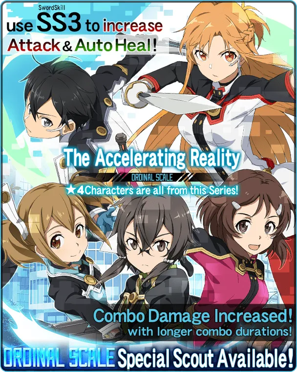 The Accelerating Reality : Ordinal Scale Scout