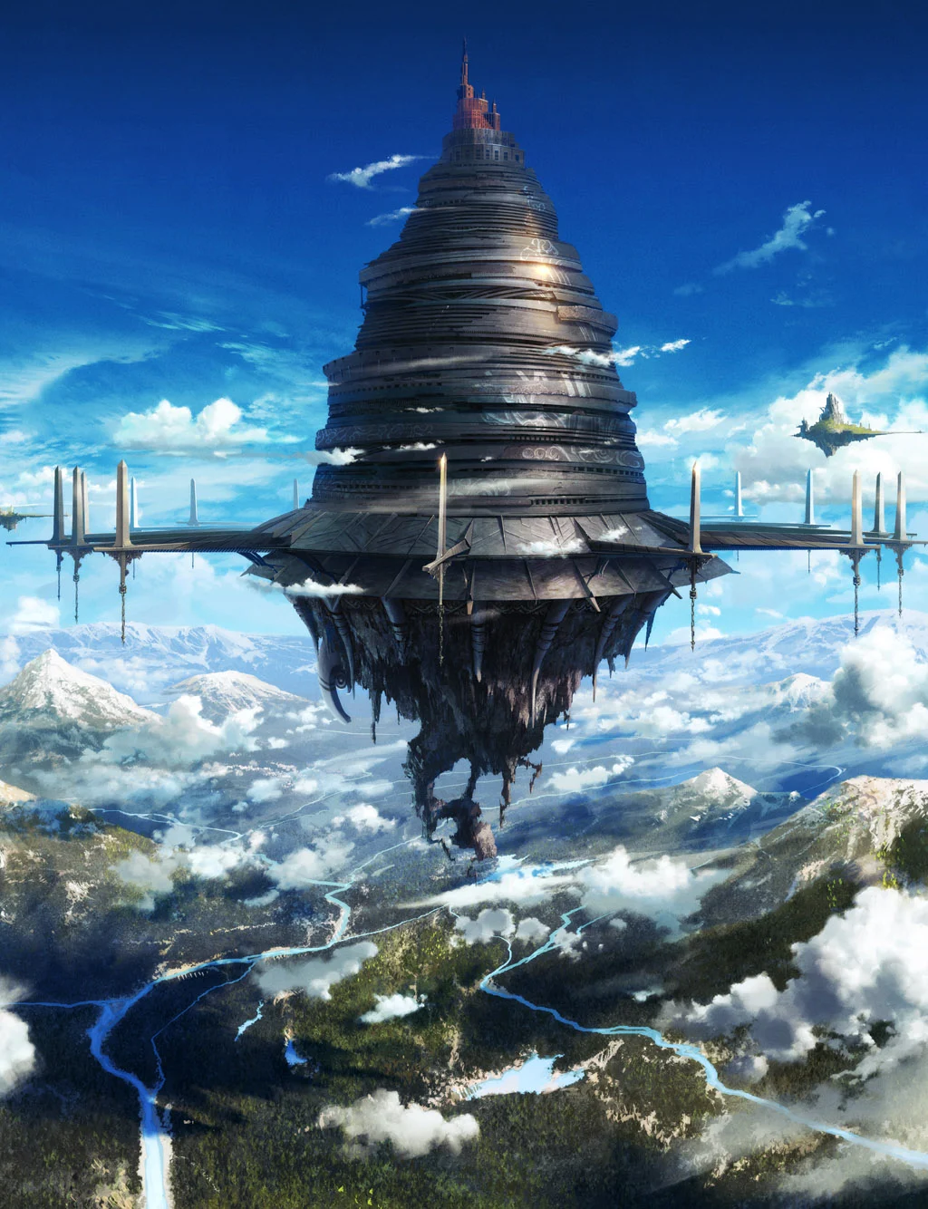 Aincrad, the floating castle