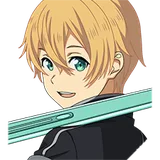 [Black Suited Blue Rose] Eugeo