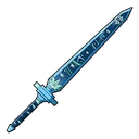 Teal Blue Sword