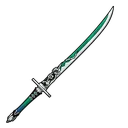Blue Rose Katana