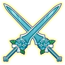 Dual Hydrangea Sword+1