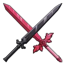 Night Sky Sword x Red Rose Sword