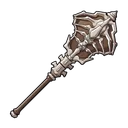 White Skull Mace