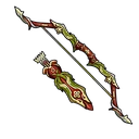 Red Flame God Bow